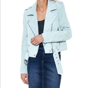 BLANKNYC SUEDE MOTO JACKET